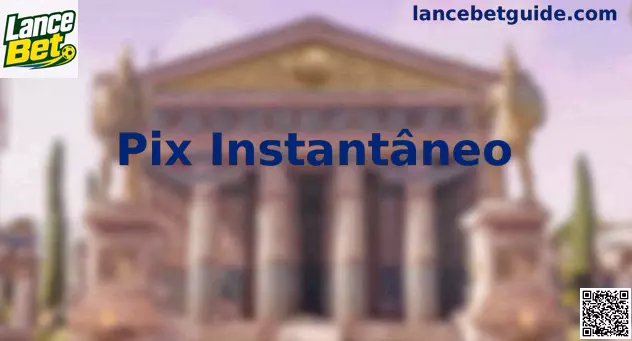 Interface Pix Instantâneo Lance Bet
