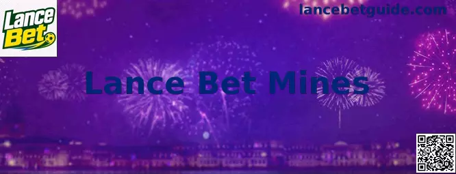 Representação visual do jogo Lance Bet Mines em uma grade estratégica