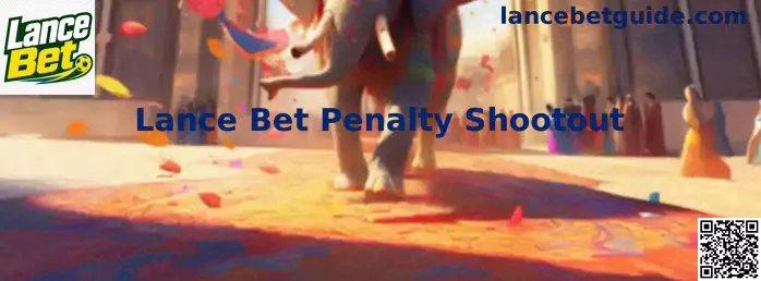 Interface ilustrativa do jogo Lance Bet Penalty Shootout