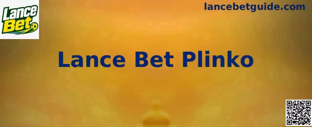 Representação visual do jogo Lance Bet Plinko