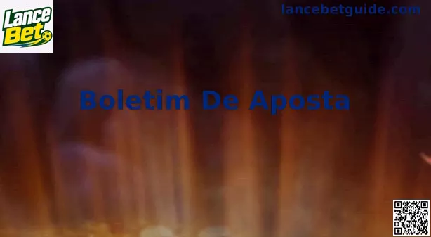 Interface do Boletim de Aposta Lance Bet na plataforma oficial